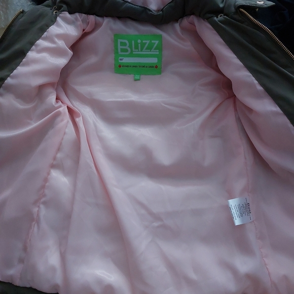 Blizz girls winter coat size 3 - Picture 4 of 6